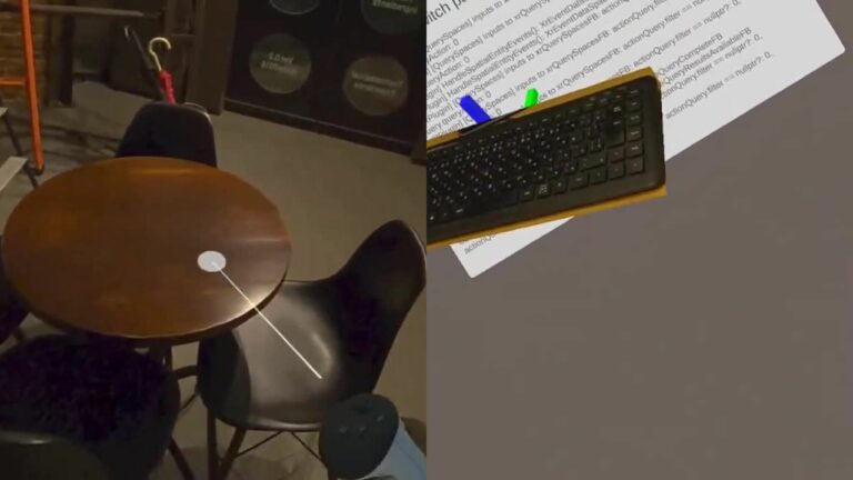 Quest-разработчики получили быстрое размещение объектов в сцене, вырез для клавиатур и подключение к очкам поблизости