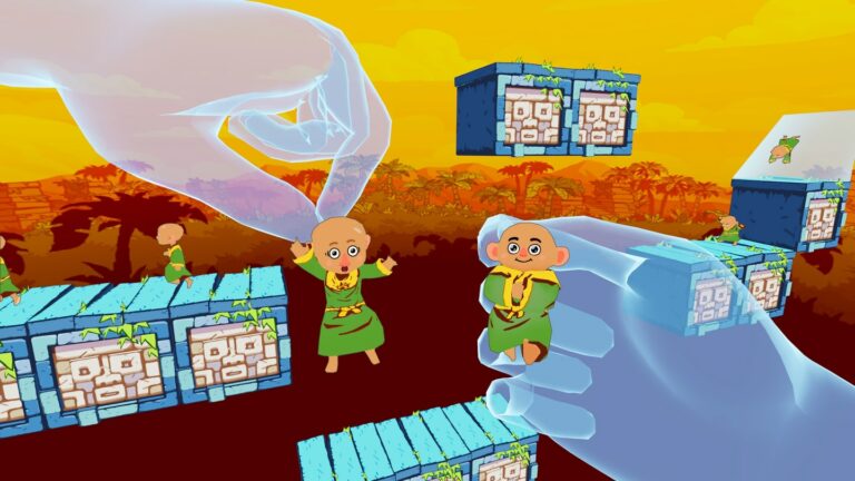 Monkies in the Brickland: добрый дух новогоднего буддизма от создателей Thief Simulator VR