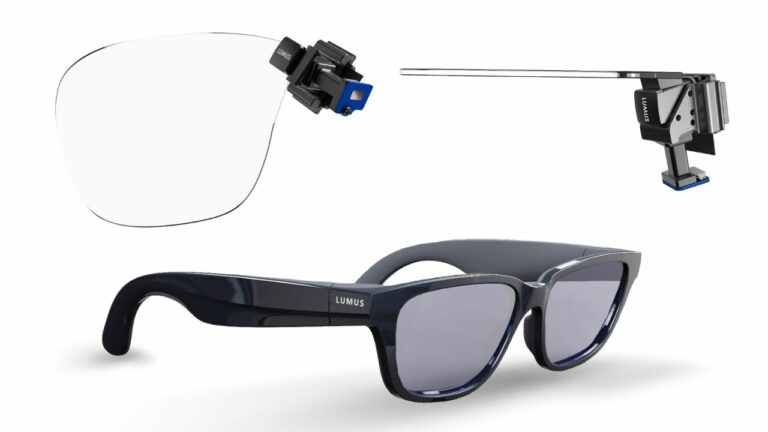 Оптический движок Z-30 от Lumus гораздо легче и меньше старшей модели