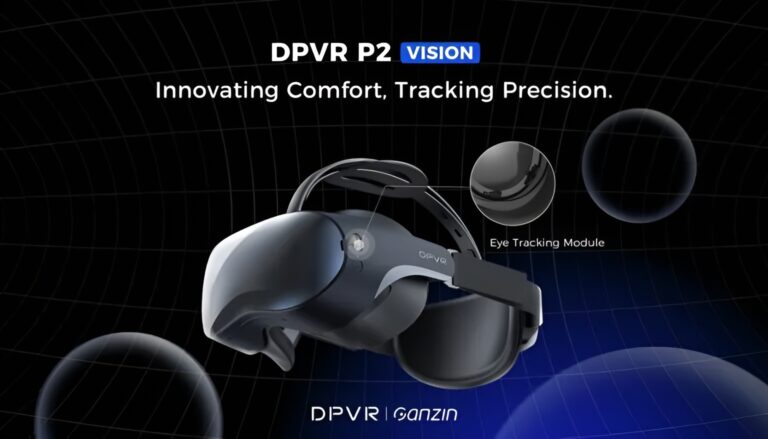 Очки DPVR P2 Vision предложили отслеживание глаз на технологии Ganzin