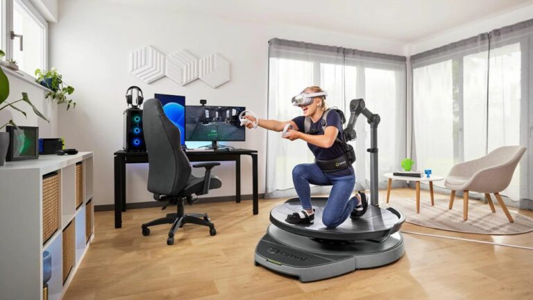 Дорожка Virtuix Omni One получила новые игры