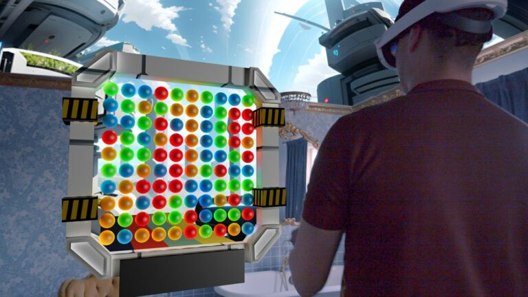 Balls to the Wall: три в ряд в смешанной реальности