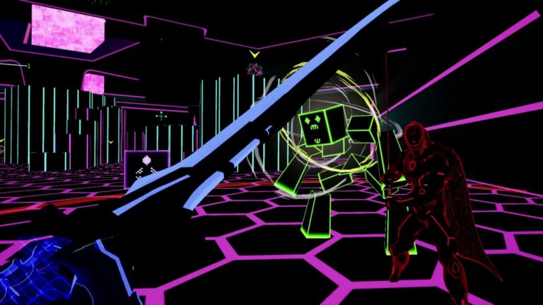 Knights of Neon сделает из вас неонового рыцаря Киберпространства