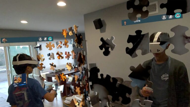 Реальные семейные пазлы: на Quest вышла Jigsaw Night