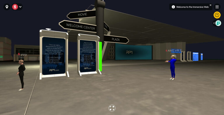 RP1 пообещала выпустить открытый метаверс-браузер Metaverse Browser