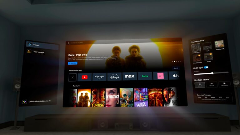 Приложение Fluid cделает из Quest умный телевизор