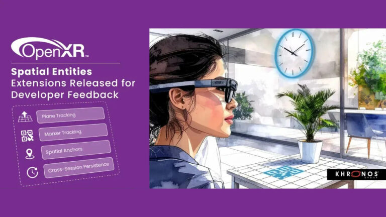 Рабочая группа OpenXR выпустила шесть расширений пространственных сущностей
