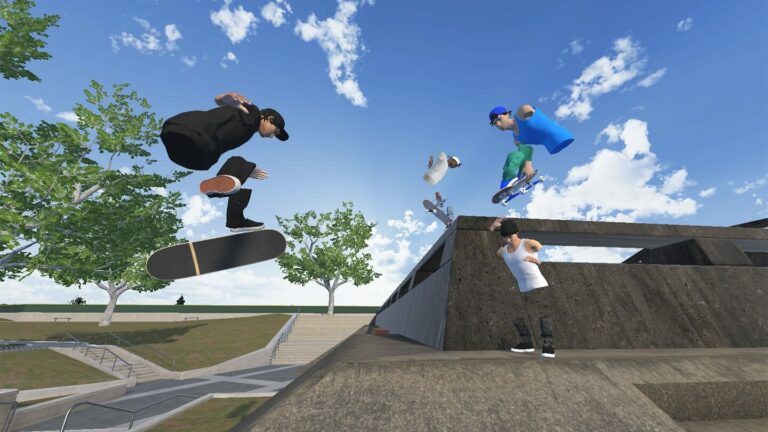 Бета Virtual Skate в кикфлипе от релиза