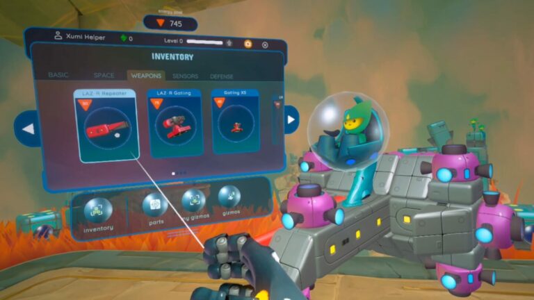 Космосим-конструктор BuildPort Xumia с реалистичной физикой вышел на Quest 3