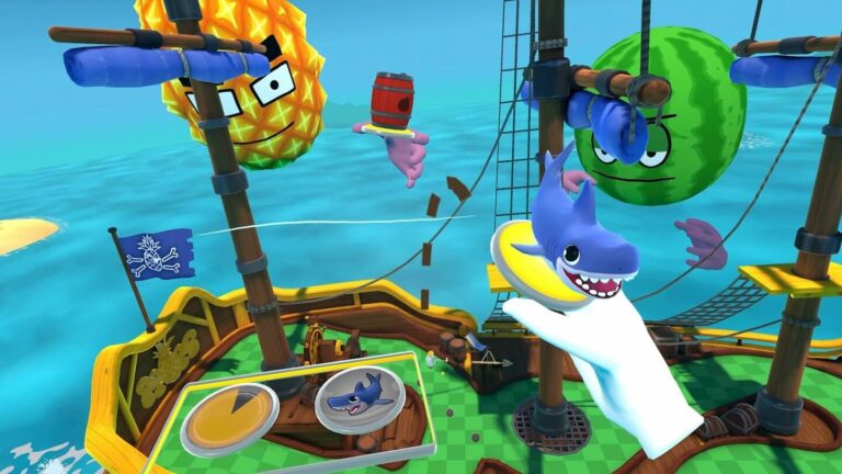 Ассиметричный мини-гольф для компаний Fruit Golf попал в ранний доступ на Quest