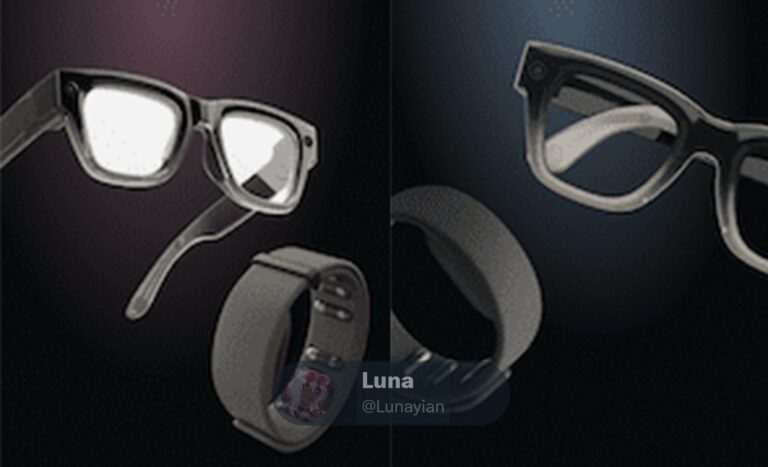 Это первые изображения смарт-очков Meta* с контроллером-браслетом 