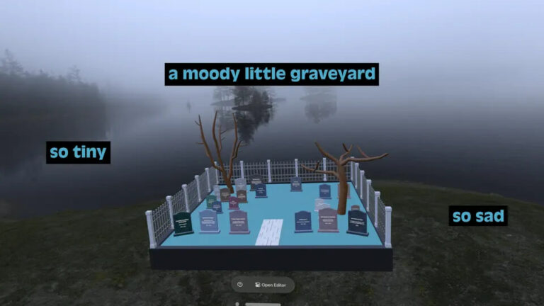 Так грустно: на Vision Pro давно не обновлялось бесплатное кладбище идей