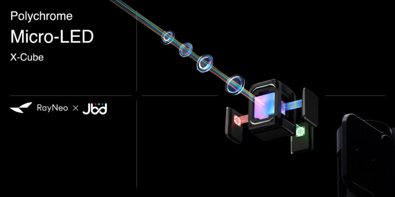 JBD рассказала о прорыве в дисплеях очков RayNeo X3 Pro
