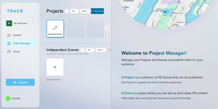 Веб-редактор дополненной реальности Trace готов к использованию