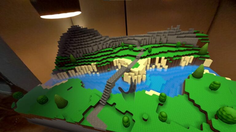 Вышла бета воксельной песочницы Pocket Lands, в которую можно уйти с головой