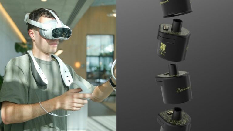 Ольфакторный тренажёр Escents: поддержка Pico и Quest, иммерсивный плеер и API