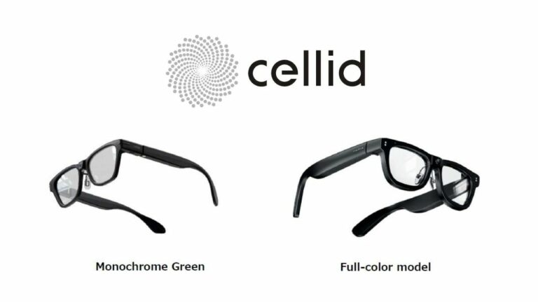 Cellid представила референсные модели очков на стереодисплеях microLED