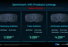 Очки Somnium VR1 стали дороже. Новые заказы придут весной