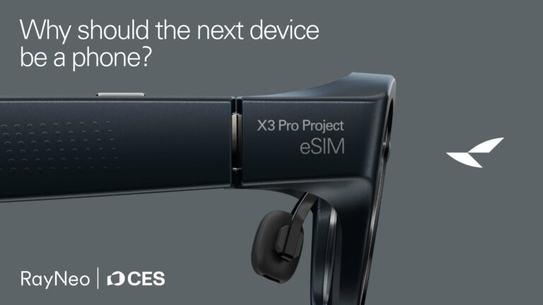 Большой китайский телеком помог RayNeo сделать очки дополненной реальности с eSIM