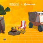 WebAR-редактор Blippbuilder стал полностью бесплатным и интегрировался со Sketchfab