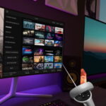 В Virtual Desktop пришло управление в стиле Vision Pro