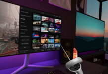В Virtual Desktop пришло управление в стиле Vision Pro