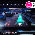 Автодисплей от Huawei и Xpeng занимает всё лобовое стекло