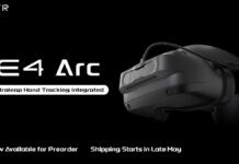 DPVR E4 Arc — новые ПК-очки со встроенным Leap Motion Controller 2