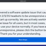 Meta* объяснила окирпичивание Quest ошибкой в Android, которая не проявлялась четыре года