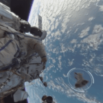 Видео 360: первый панорамный ролик, снятый за бортом МКС