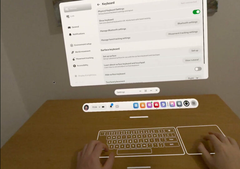 Тестовая прошивка Quest получила настольную клавиатуру, голосовое управление и антивирус