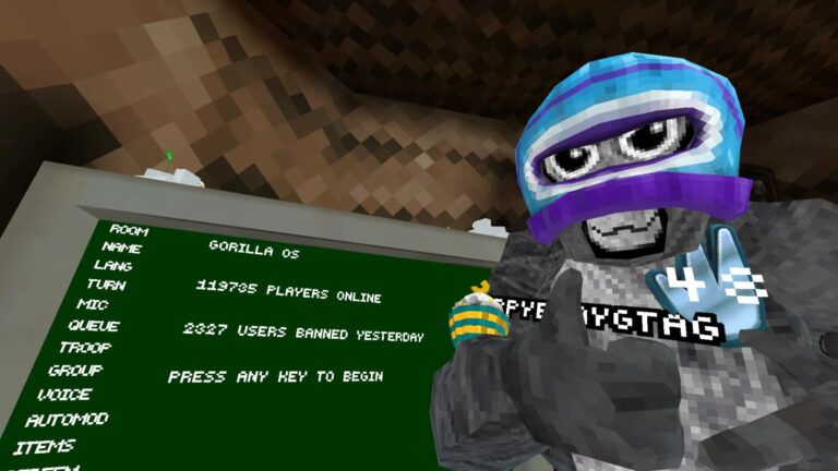 Gorilla Tag поставила рекорд онлайна. По игре сделают шоу и конференцию