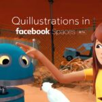 Произведениями из Quill можно делиться в Facebook Spaces