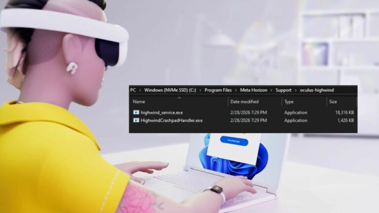 Находка в приложении Meta* Horizon может заменить Quest Link