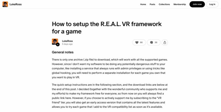 ВР-моды R.E.A.L. от Люка Росса снова доступны — бесплатно и без рисков