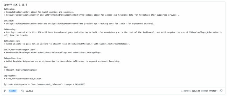 Valve неожиданно обновила OpenVR