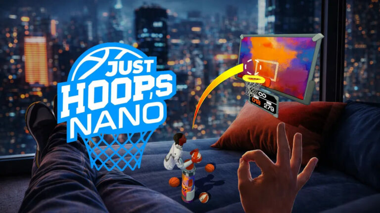 Just Hoops уменьшили, чтобы играть в баскетбол одними пальцами