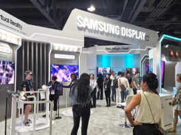 Samsung Display показала OLEDoS-дисплей для очков яркостью 40 000 нит