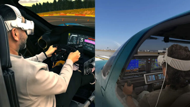 Для X-Plane 12 и iRacing вышли официальные клиенты под Vision Pro