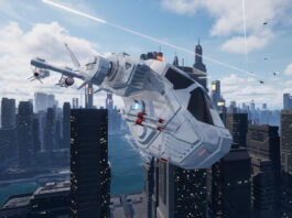 Лётный фантастический боевик G-Rebels вышел для SteamVR