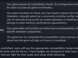 Valve обновила требования к разрешению и частоте игр для Steam Frame
