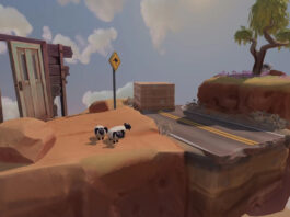 Tiny Flock — диорамная новинка об овечках от авторов Human: Fall Flat